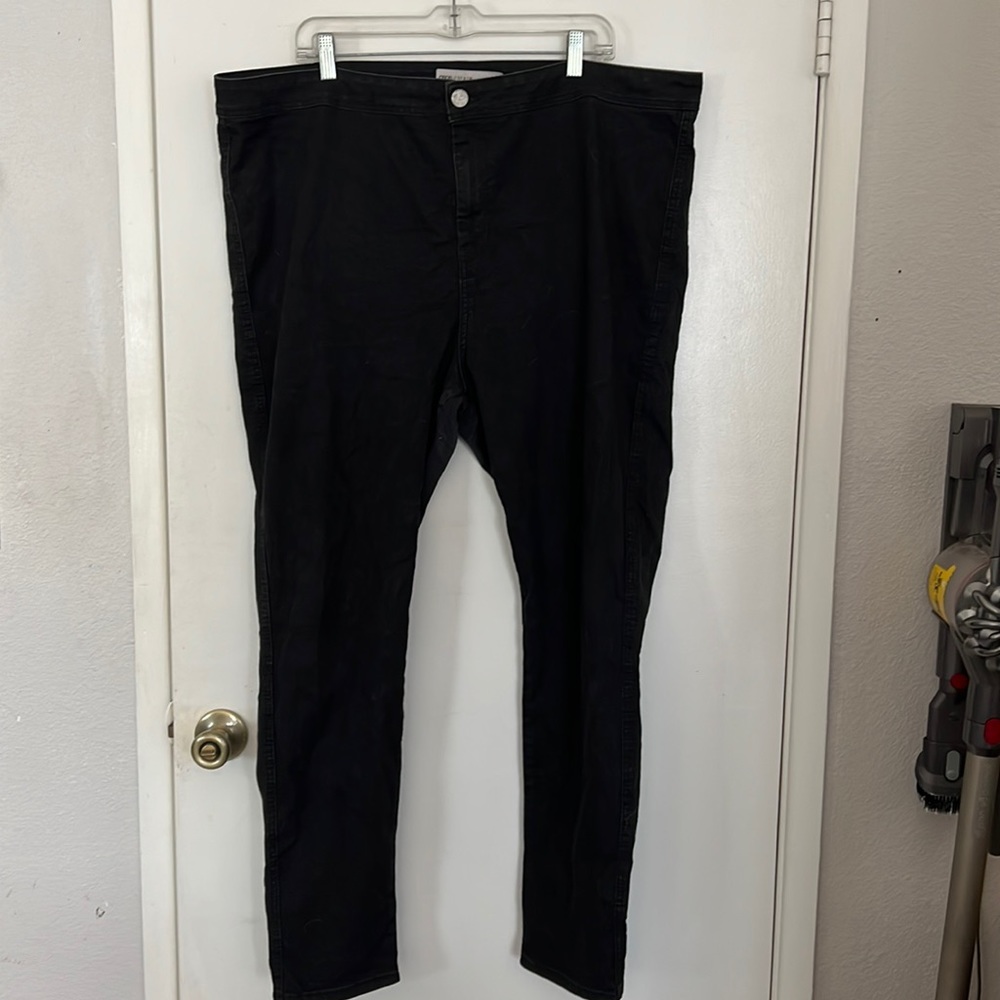 ASOS Curve Black Skinny Jeans sz US 20/ UK 24 long